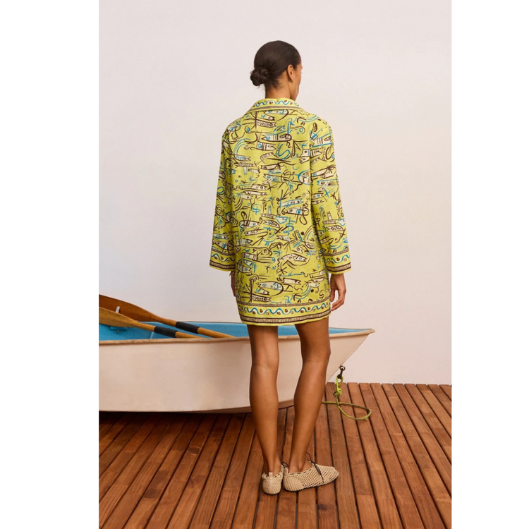 Alémais Alémais Fish Sticks Mini Dress