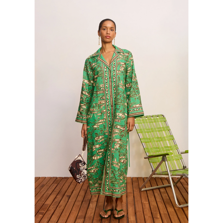 Alémais Alémais Fish Sticks Shirtdress