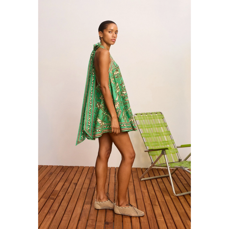 Alémais Alémais Fish Sticks Mini Dress