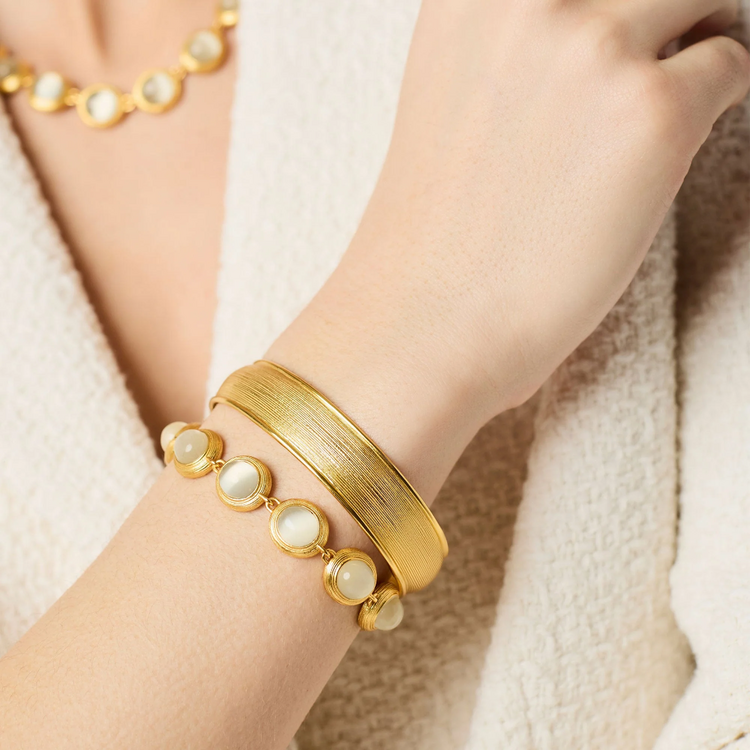 Julie Vos Julie Vos Cobblestone Hinge Bracelet