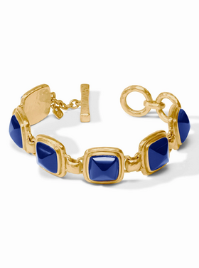 Julie Vos Julie Vos Sahara Stone Bracelet Sapphire Blue