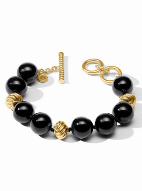 Julie Vos Julie Vos Ravello Bracelet Obsidian Black