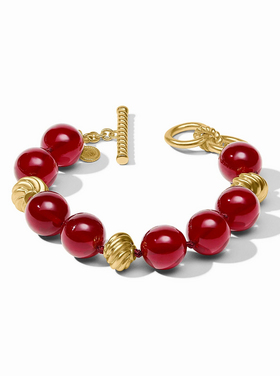 Julie Vos Julie Vos Ravello Bracelet Cranberry