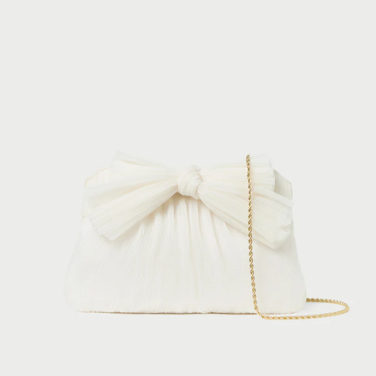 Loeffler Randall Loeffler Randall Rayne Pleated Bow Clutch