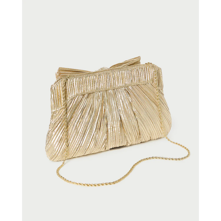 Loeffler Randall Loeffler Randall Rayne Pleated Bow Clutch