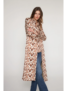 Catherine Gee Catherine Gee Long Silk Blazer