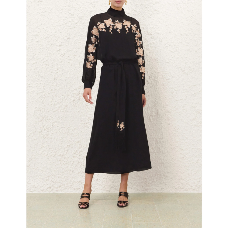 Zimmermann Zimmermann Valiant Embroidered Sheath