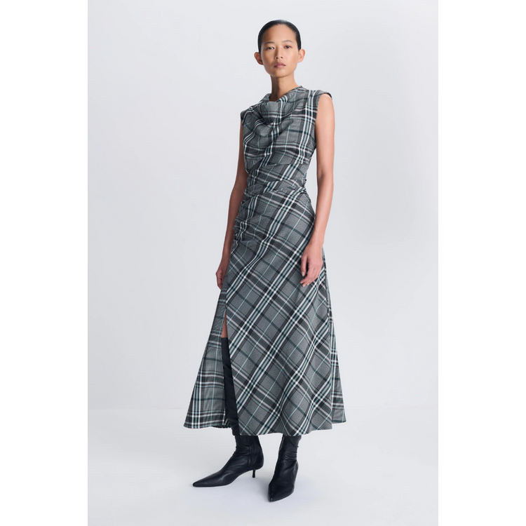 Simkhai Simkhai Burke Draped Midi Dress