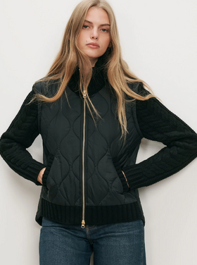 Veronica Beard Veronica Beard Patra Mixed Media Jacket