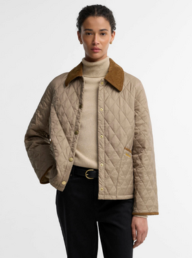 Barbour Barbour Cropped Liddesdale Quilted Jacket