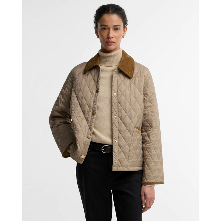Barbour Barbour Cropped Liddesdale Quilted Jacket