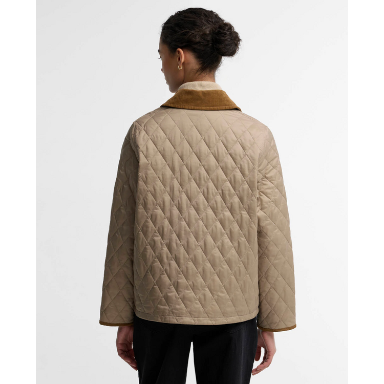 Barbour Barbour Cropped Liddesdale Quilted Jacket