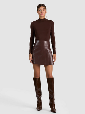Alice + Olivia Alice + Olivia Chara Pleated Dress