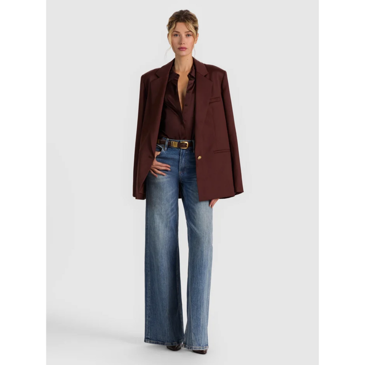 Alice + Olivia Alice + Olivia Ronan Oversized Boxy Blazer