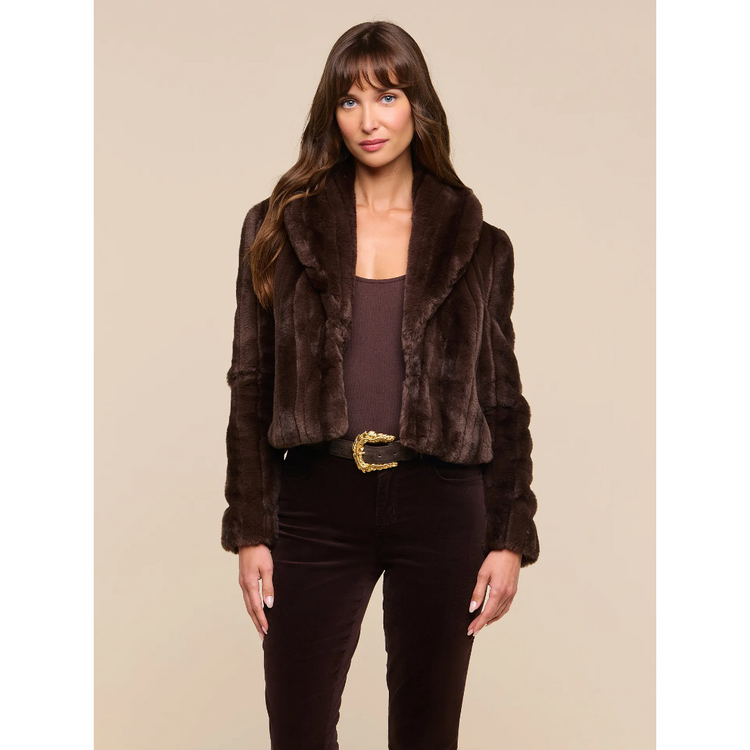 L'AGENCE L'agence Davy Crop Jacket