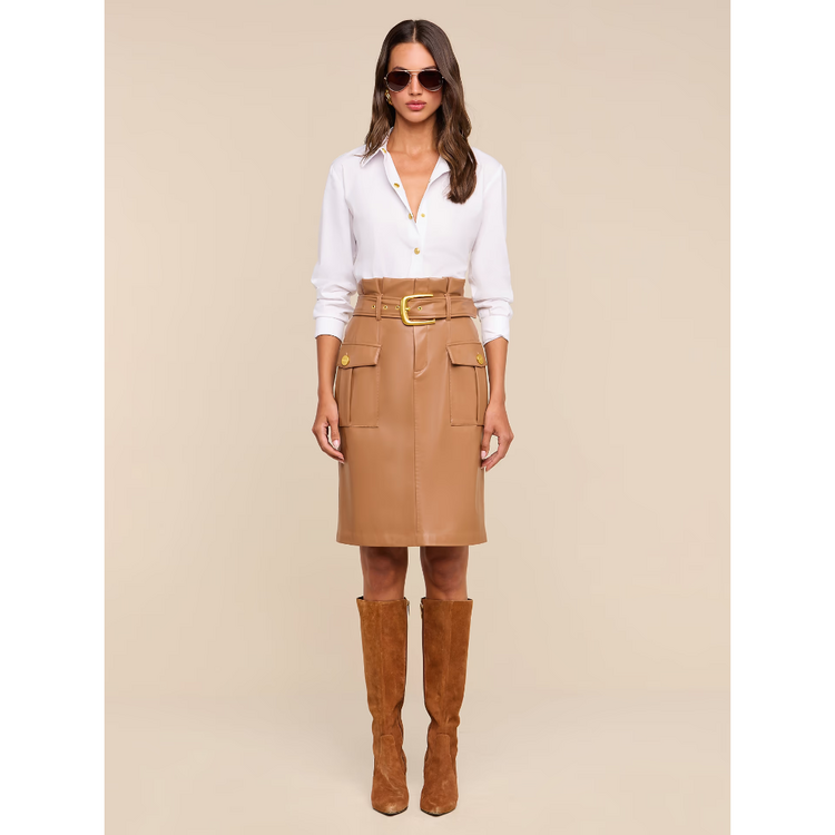 L'AGENCE L'agence Kaelis Paperbag Pencil Skirt
