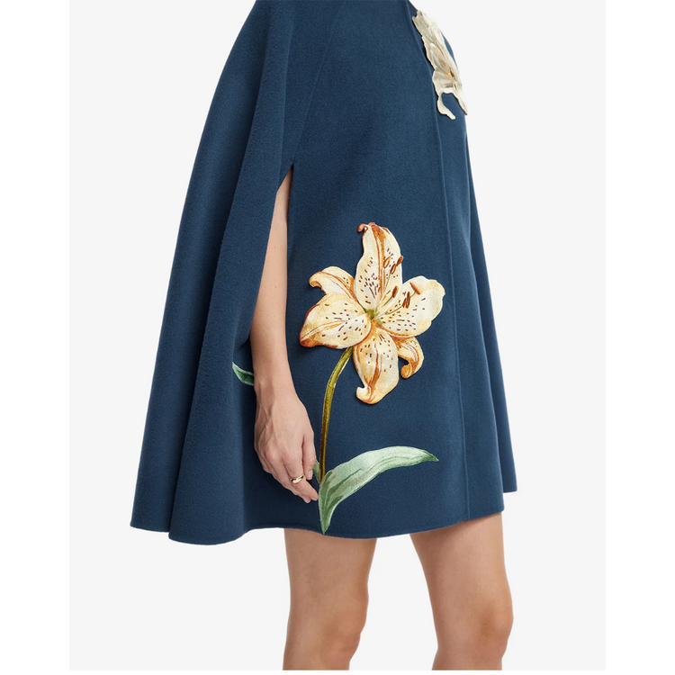 Leo Lin Leo Lin Sloane Wool Cape Jacket