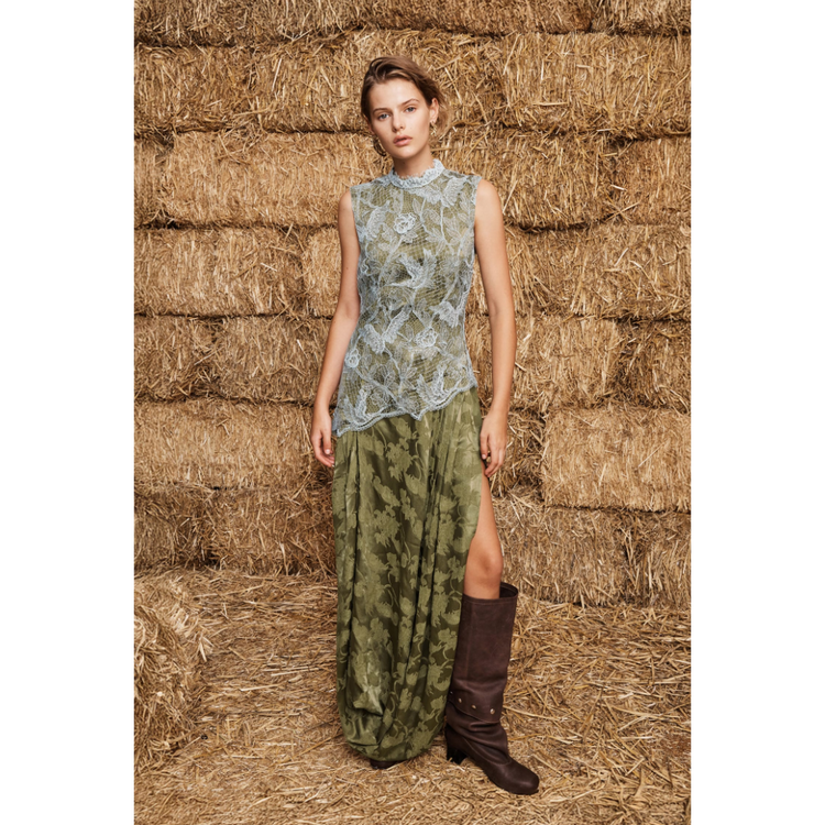 Alémais Alémais Winifred Lace Midi Dress