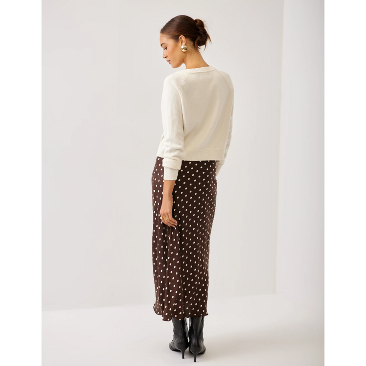 Fifteen Twenty Fifteen Twenty Mia Bias Midi Skirt