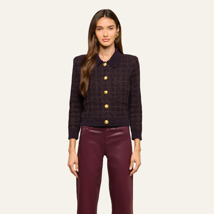 L'AGENCE L'agence Morrigan Tweed Cardi