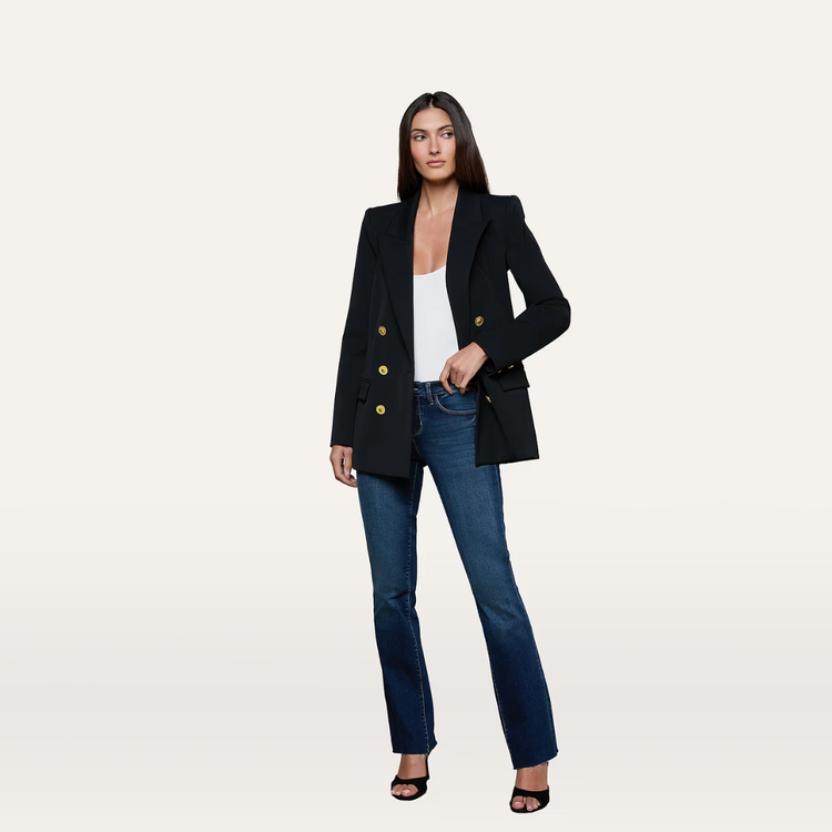 L'AGENCE L'agence Cambrie Oversized Blazer