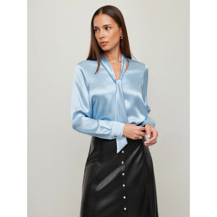 Fifteen Twenty Fifteen Twenty Patty Tie Neck Top