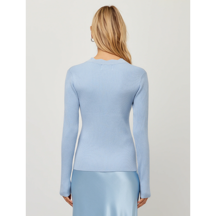Fifteen Twenty Fifteen Twenty Bliss Scallop Edge Cardigan