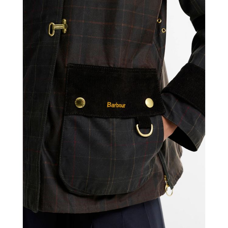 Barbour Barbour Hazelwood Checked Wax Jacket