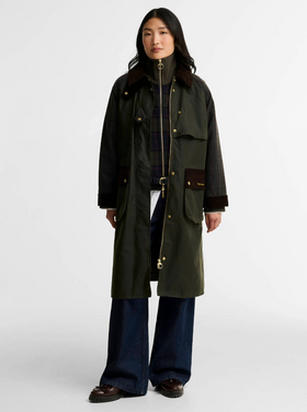 Barbour Barbour Checked Kirklees Wax Jacket