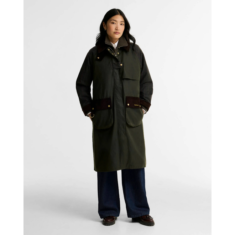 Barbour Barbour Checked Kirklees Wax Jacket