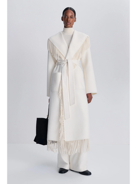 Simkhai Simkhai Carrie Fringe Robe Coat