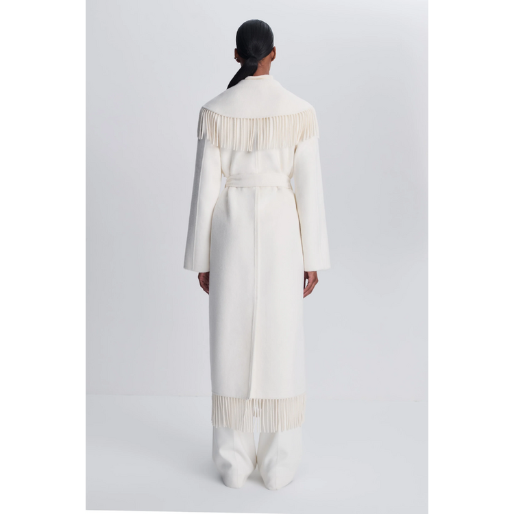 Simkhai Simkhai Carrie Fringe Robe Coat
