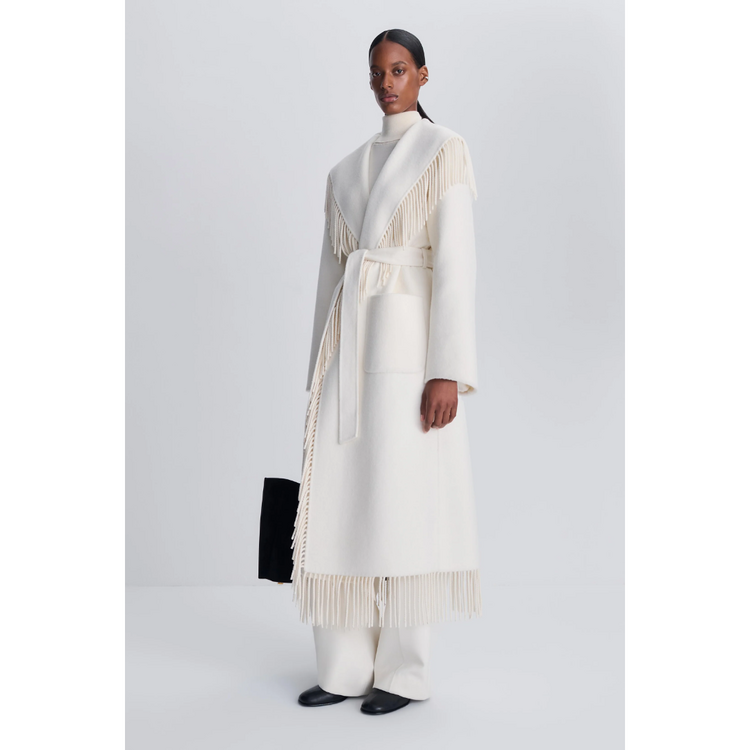 Simkhai Simkhai Carrie Fringe Robe Coat
