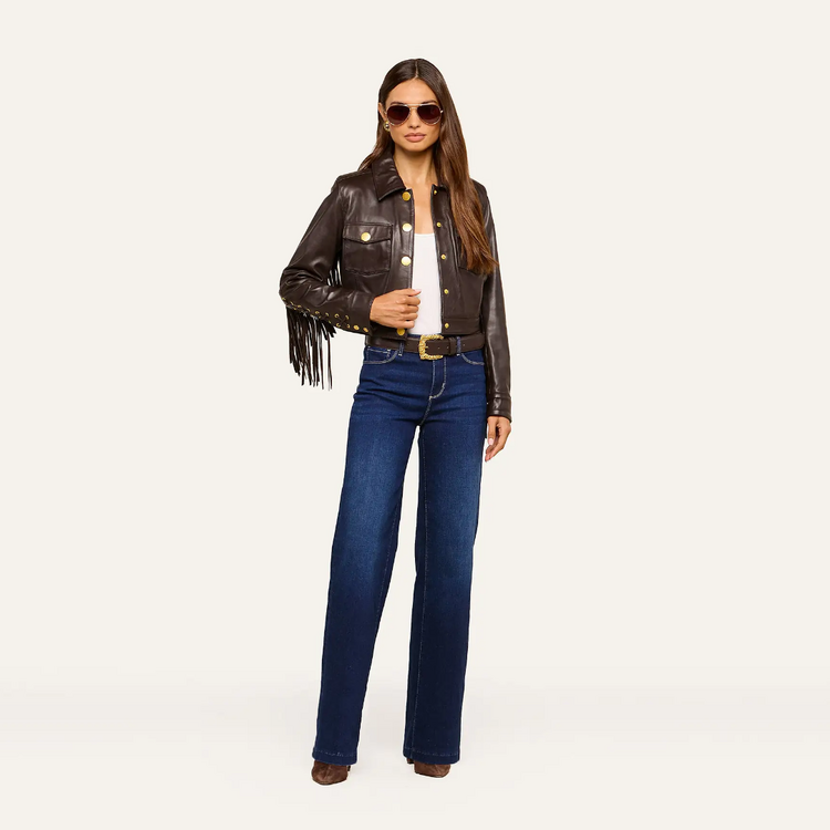 L'AGENCE L'agence Luci Fringe Jacket