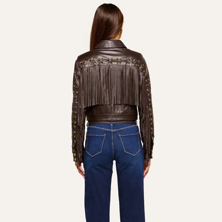 L'AGENCE L'agence Luci Fringe Jacket
