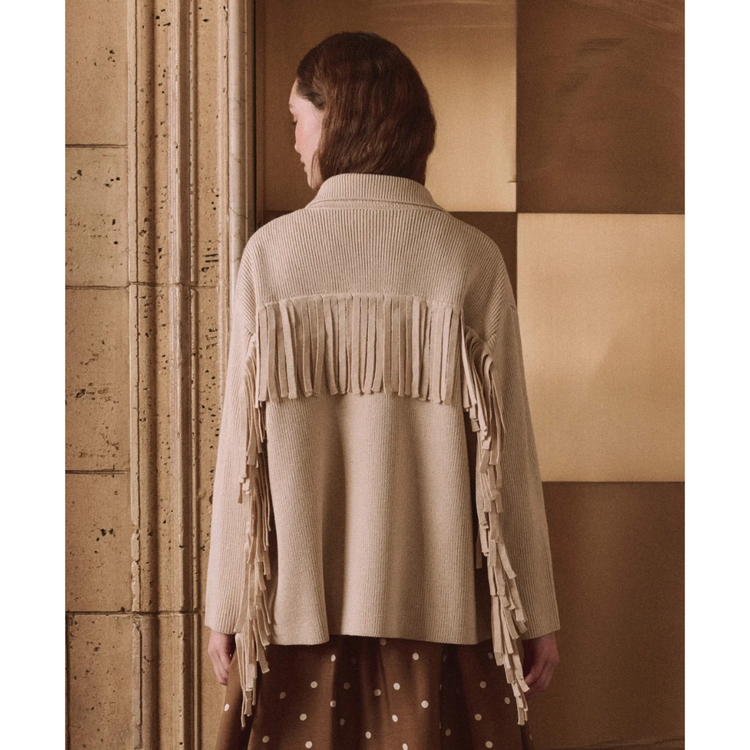 The Great The Great The Western Fringe Sweater Jkt
