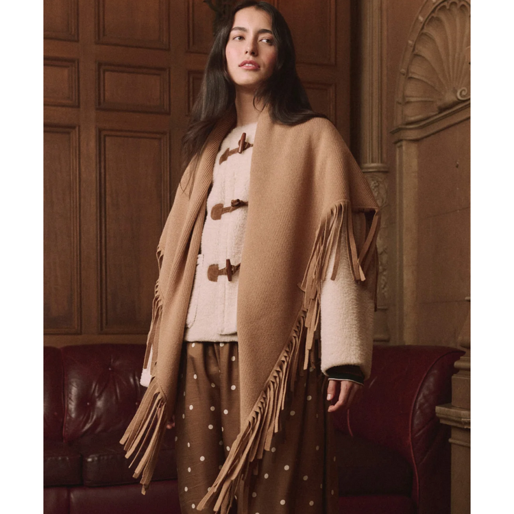 The Great The Great The Big Sweater Fringe Scarf