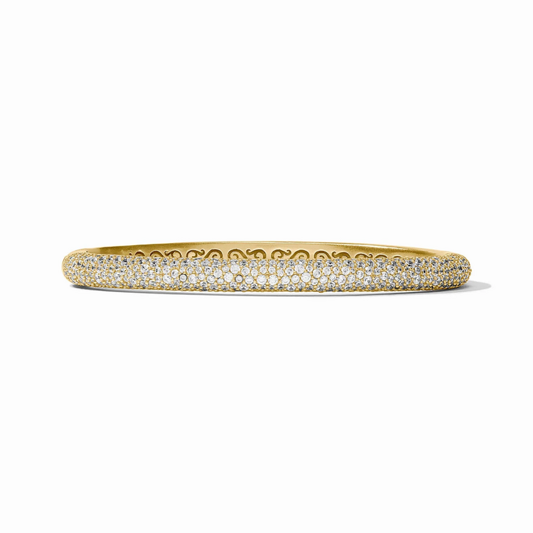 Julie Vos Julie Vos Stardust Hinge Bangle CZ