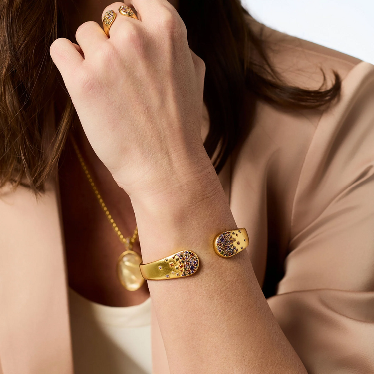 Julie Vos Julie Vos Stardust Cuff Multi