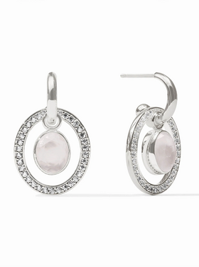 Julie Vos Julie Vos Silver Stardust 6 in 1 Earring