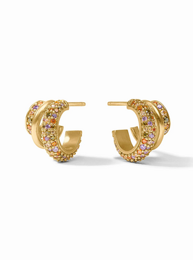 Julie Vos Julie Vos Stardust Triple Hoop Multi
