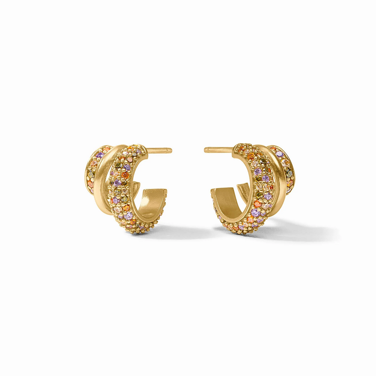 Julie Vos Julie Vos Stardust Triple Hoop Multi