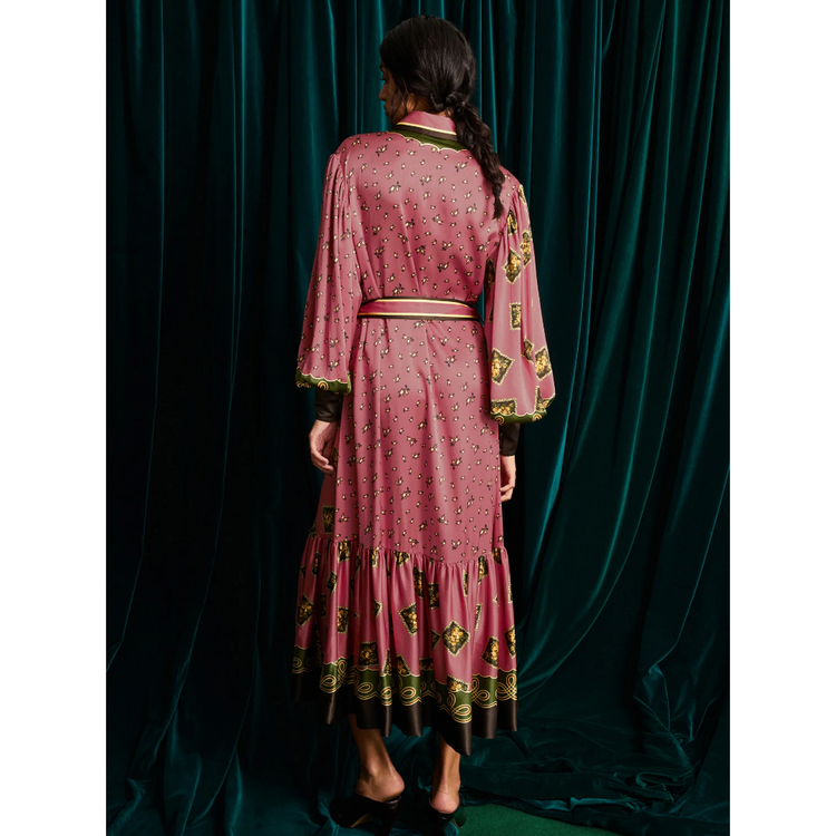 Alémais Alémais Lacey Silk Shirtdress