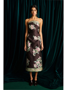 Alémais Alémais Josie Brodice Midi Dress