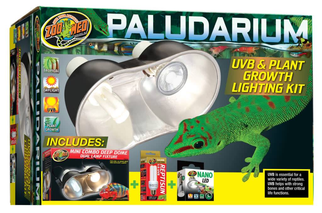 Zoomed Kit d'éclairage pour Paludarium UVB & croissance des plantes - Paludarium UVB & Plant Growth Lighting Kit