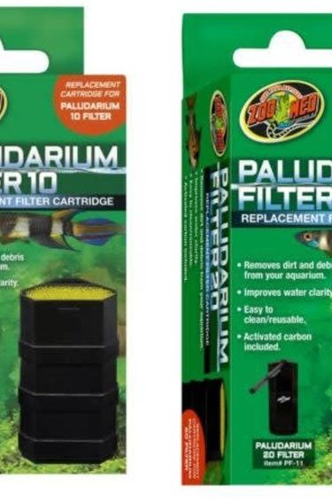 Zoomed Cartouche de filtre pour paludarium - Paludarium filter cartridge