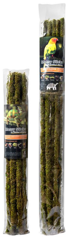 Galapagos Mossy Sticks 18" Long (6 Pack)