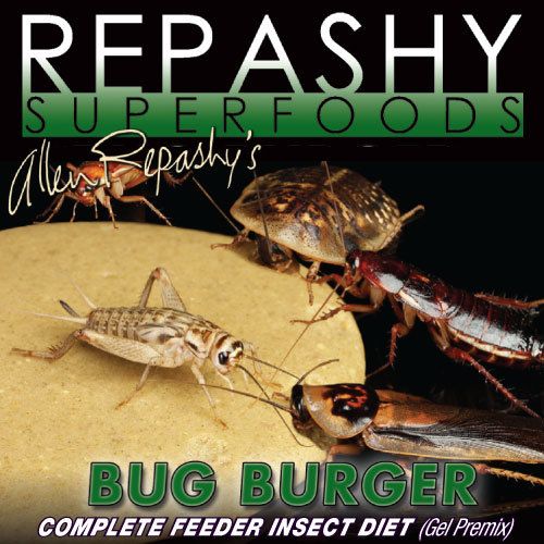 Repashy Nourriture complete pour insectes 3oz- Complete feeder insect diet Bug Burger 3 oz