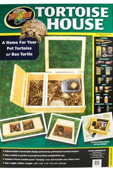 Zoomed ZOO MED Z602 Maison pour tortue terrestre 24'x36"x12"