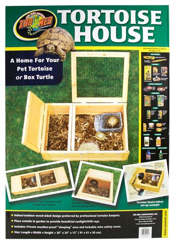 Zoomed Maison pour tortue terrestre 24'x36"x12" - Tortoise House